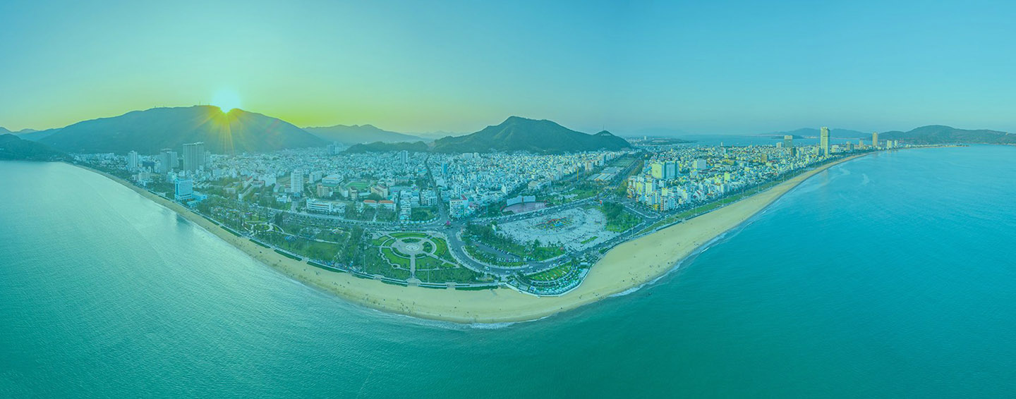 ảnh Background toàn cảnh về tp Quy Nhơn